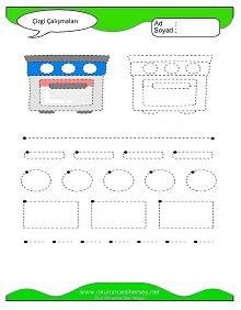 Çizgi Çalışma Sayfaları